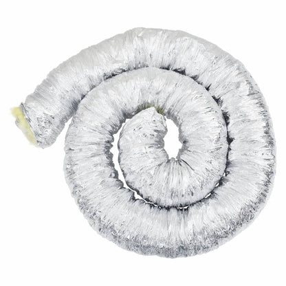 Ventilation Duct Insulated Aluminium 6 m Ø12.5 cm