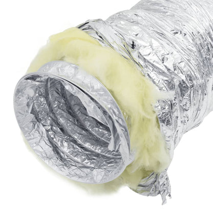 Ventilation Duct Insulated Aluminium 6 m Ø12.5 cm