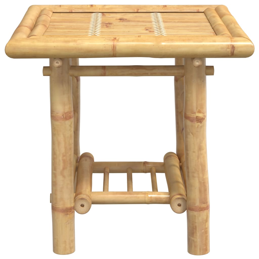 Side Table 17.7"x17.7"x17.7" Bamboo