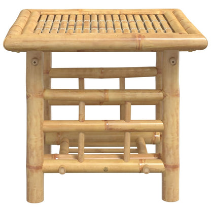 Side Table 17.7"x17.7"x17.7" Bamboo