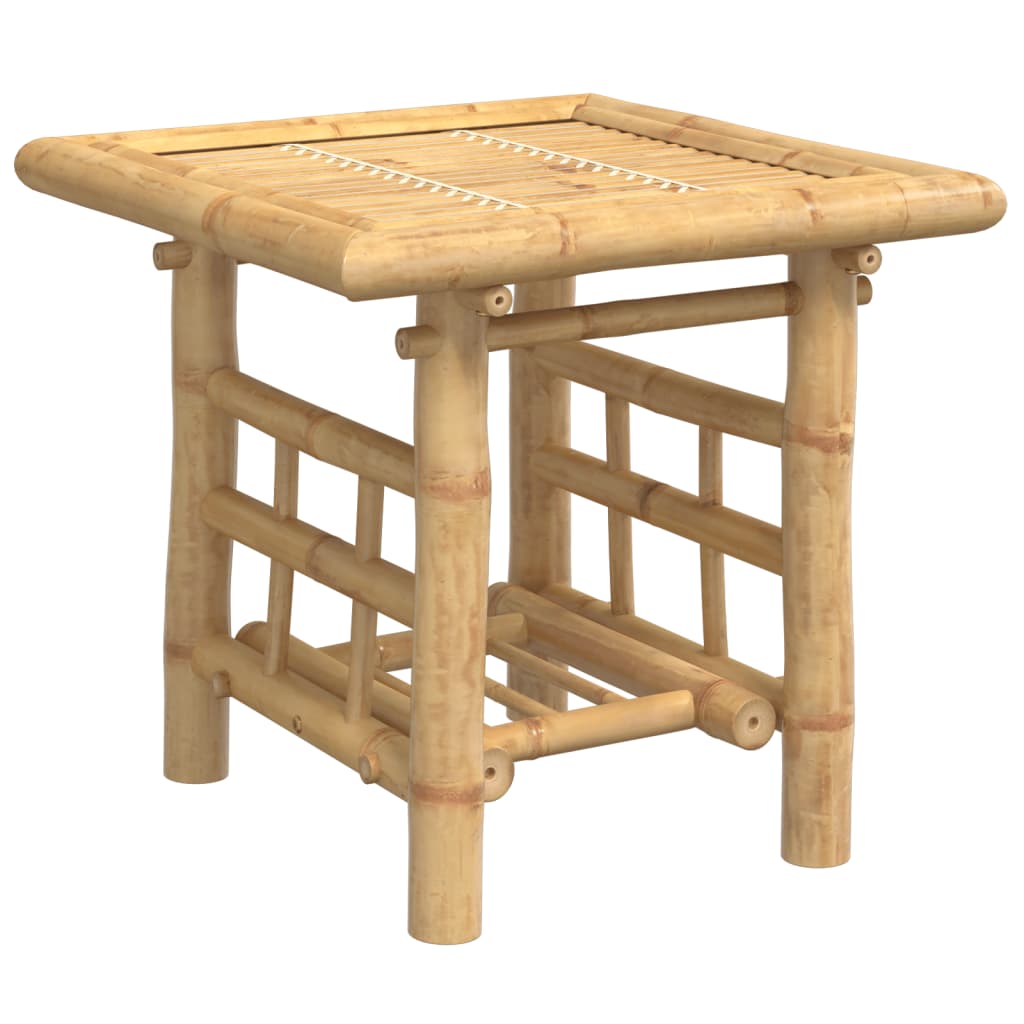 Side Table 17.7"x17.7"x17.7" Bamboo