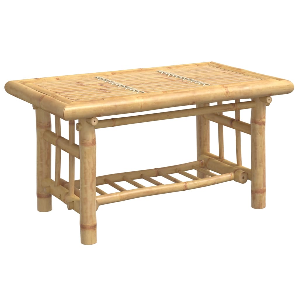 Coffee Table 27.6"x17.7"x14.2" Bamboo