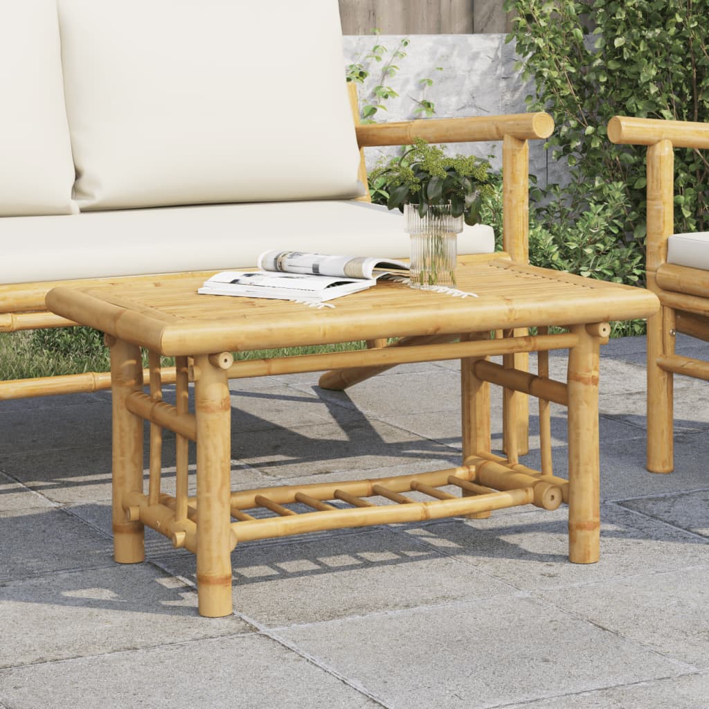 Coffee Table 27.6"x17.7"x14.2" Bamboo