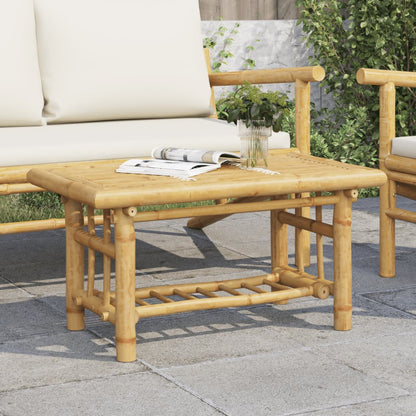 Coffee Table 27.6"x17.7"x14.2" Bamboo