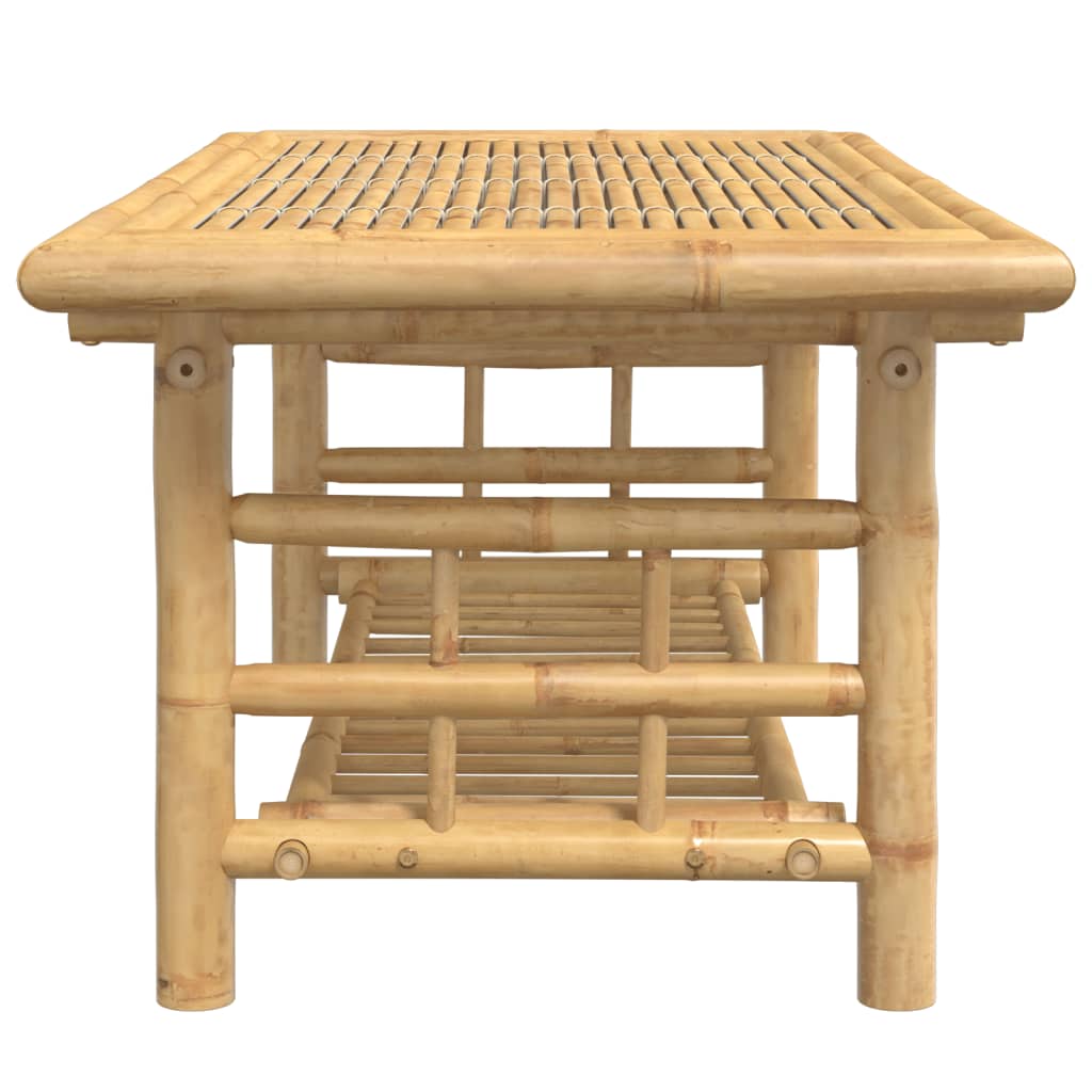 Coffee Table 43.3"x21.7"x17.7" Bamboo