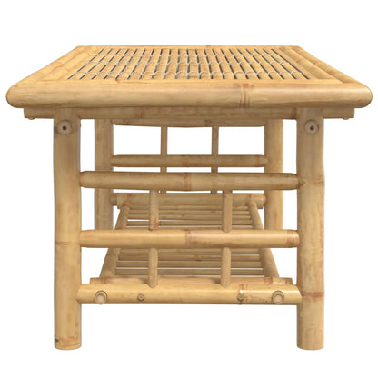 Coffee Table 43.3"x21.7"x17.7" Bamboo