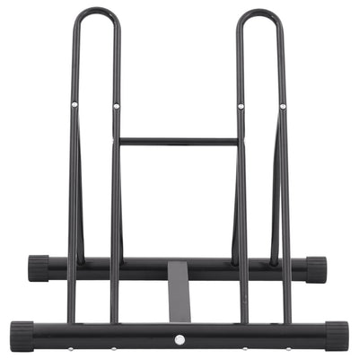 Bicycle Stand for 2 Bikes Floor Freestanding Steel