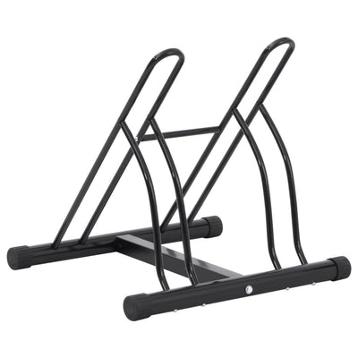 Bicycle Stand for 2 Bikes Floor Freestanding Steel