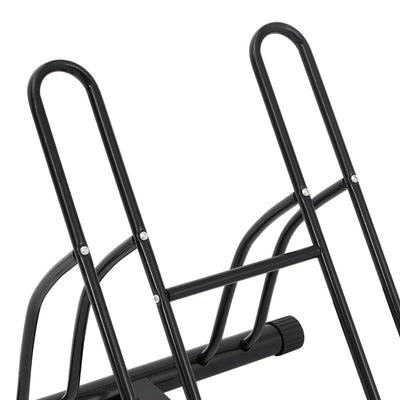 Bicycle Stand for 2 Bikes Floor Freestanding Steel