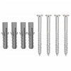 Bicycle Stand Wall Mounted 2 pcs Galvanised Steel