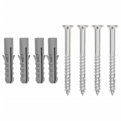 Bicycle Stand Wall Mounted 2 pcs Galvanised Steel