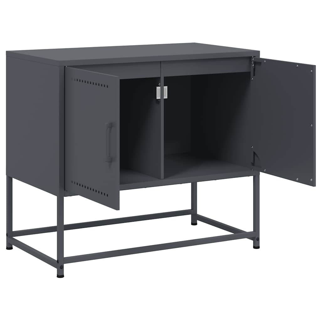 TV Cabinet Anthracite 68.5x39x60.5 cm Steel