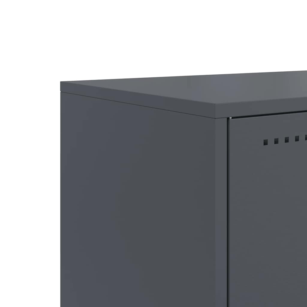 TV Cabinet Anthracite 68.5x39x60.5 cm Steel