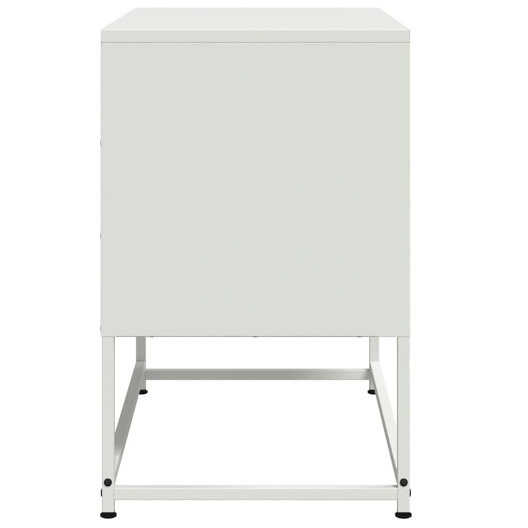 TV Cabinet White 68.5x39x60.5 cm Steel