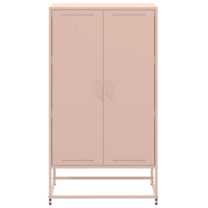 Highboard Pink 68.5x38.5x123.5 cm Steel
