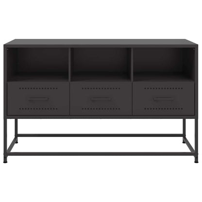 TV Cabinet Black 100.5x39x60.5 cm Steel
