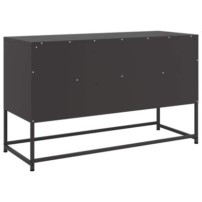 TV Cabinet Black 100.5x39x60.5 cm Steel
