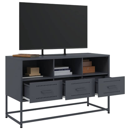 TV Cabinet Anthracite 100.5x39x60.5 cm Steel