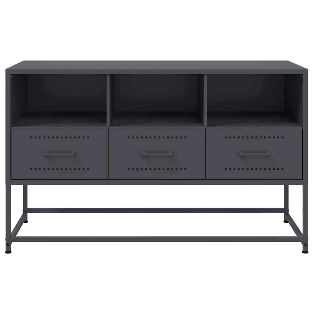 TV Cabinet Anthracite 100.5x39x60.5 cm Steel