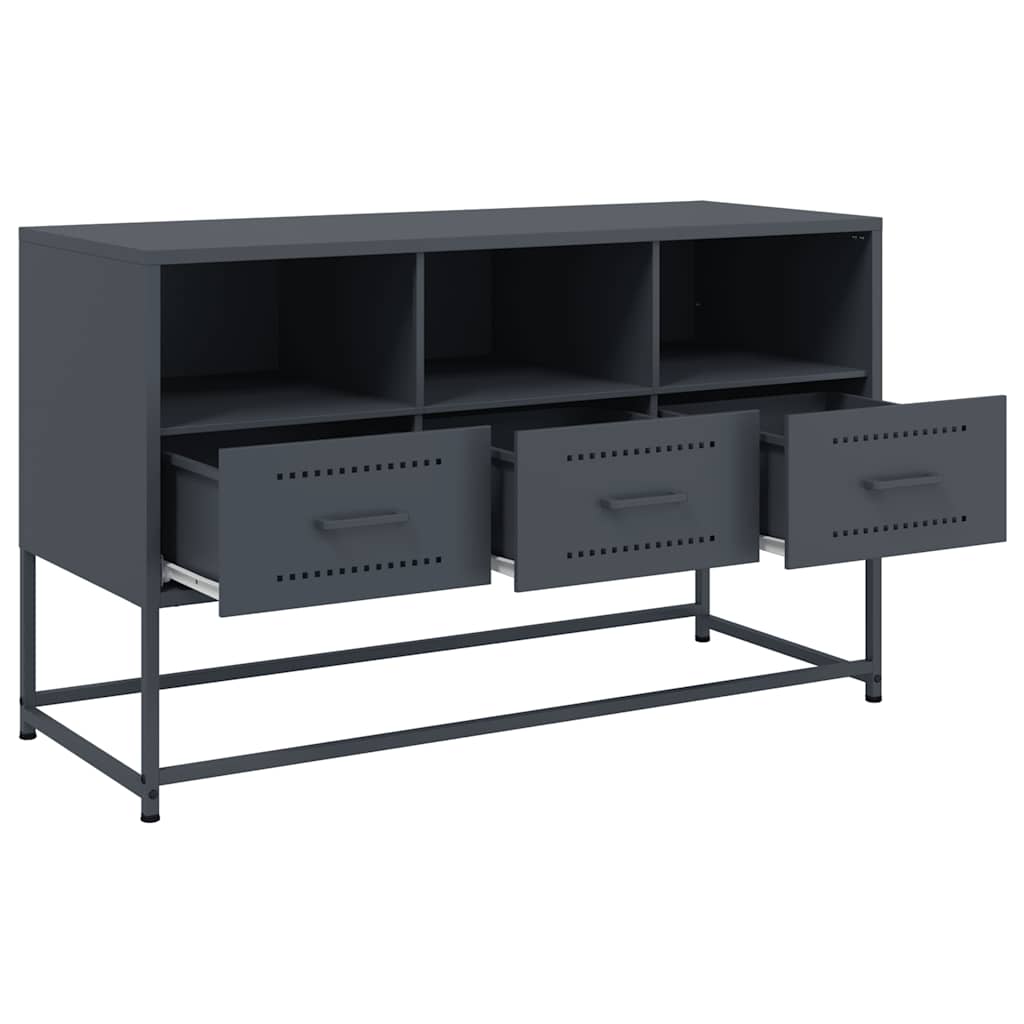 TV Cabinet Anthracite 100.5x39x60.5 cm Steel