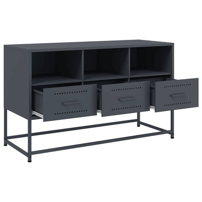 TV Cabinet Anthracite 100.5x39x60.5 cm Steel