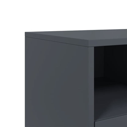 TV Cabinet Anthracite 100.5x39x60.5 cm Steel