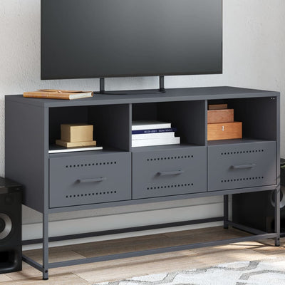 TV Cabinet Anthracite 100.5x39x60.5 cm Steel