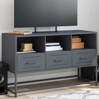 TV Cabinet Anthracite 100.5x39x60.5 cm Steel