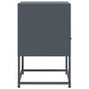 Bedside Cabinet Anthracite 36x39x60.5 cm Steel