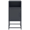 Bedside Cabinet Anthracite 36x39x78 cm Steel