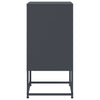 Bedside Cabinet Anthracite 36x39x78 cm Steel