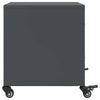 Bedside Cabinet Anthracite 36x39x43.5 cm Steel