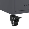 Bedside Cabinet Anthracite 36x39x43.5 cm Steel
