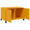 TV Cabinet Mustard Yellow 68x39x43.5 cm Steel