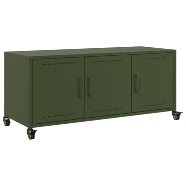 TV Cabinet Olive Green 100.5x39x43.5 cm Cold-rolled Steel