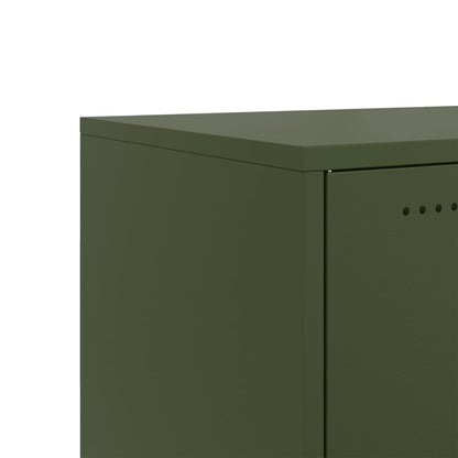 TV Cabinet Olive Green 100.5x39x43.5 cm Cold-rolled Steel