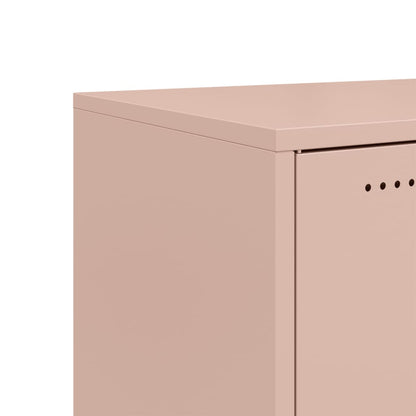 Sideboard Pink 68x39x72 cm Steel