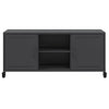 TV Cabinet Black 100.5x39x43.5 cm Steel