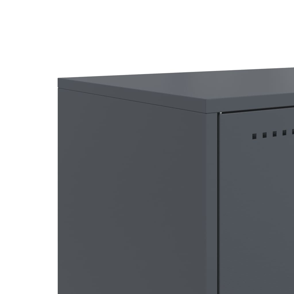 TV Cabinet Anthracite 100.5x39x43.5 cm Steel