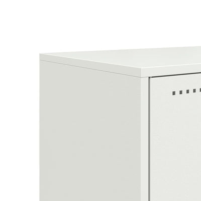 TV Cabinet White 100.5x39x43.5 cm Steel