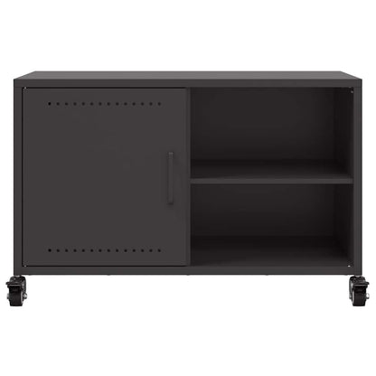 TV Cabinet Black 68x39x43.5 cm Steel