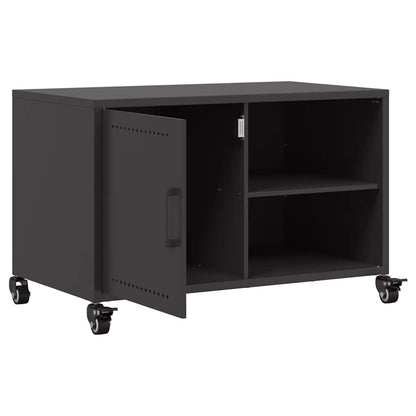 TV Cabinet Black 68x39x43.5 cm Steel