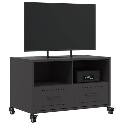 TV Cabinet Black 68x39x43.5 cm Steel
