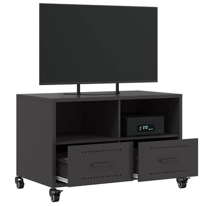 TV Cabinet Black 68x39x43.5 cm Steel