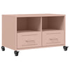 TV Cabinet Pink 68x39x43.5 cm Steel
