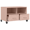 TV Cabinet Pink 68x39x43.5 cm Steel