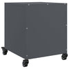 Bedside Cabinet Anthracite 36x39x43.5 cm Steel