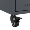 Bedside Cabinet Anthracite 36x39x43.5 cm Steel
