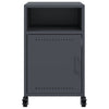 Bedside Cabinet Anthracite 36x39x59 cm Steel