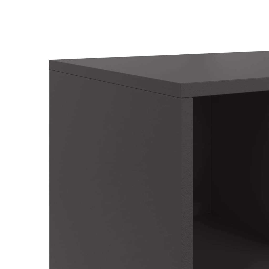 Sideboard Black 100,5x39x72 cm Steel